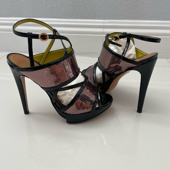 SOLD NWOT High heel sandals Made in Italy - Picture 9 of 10